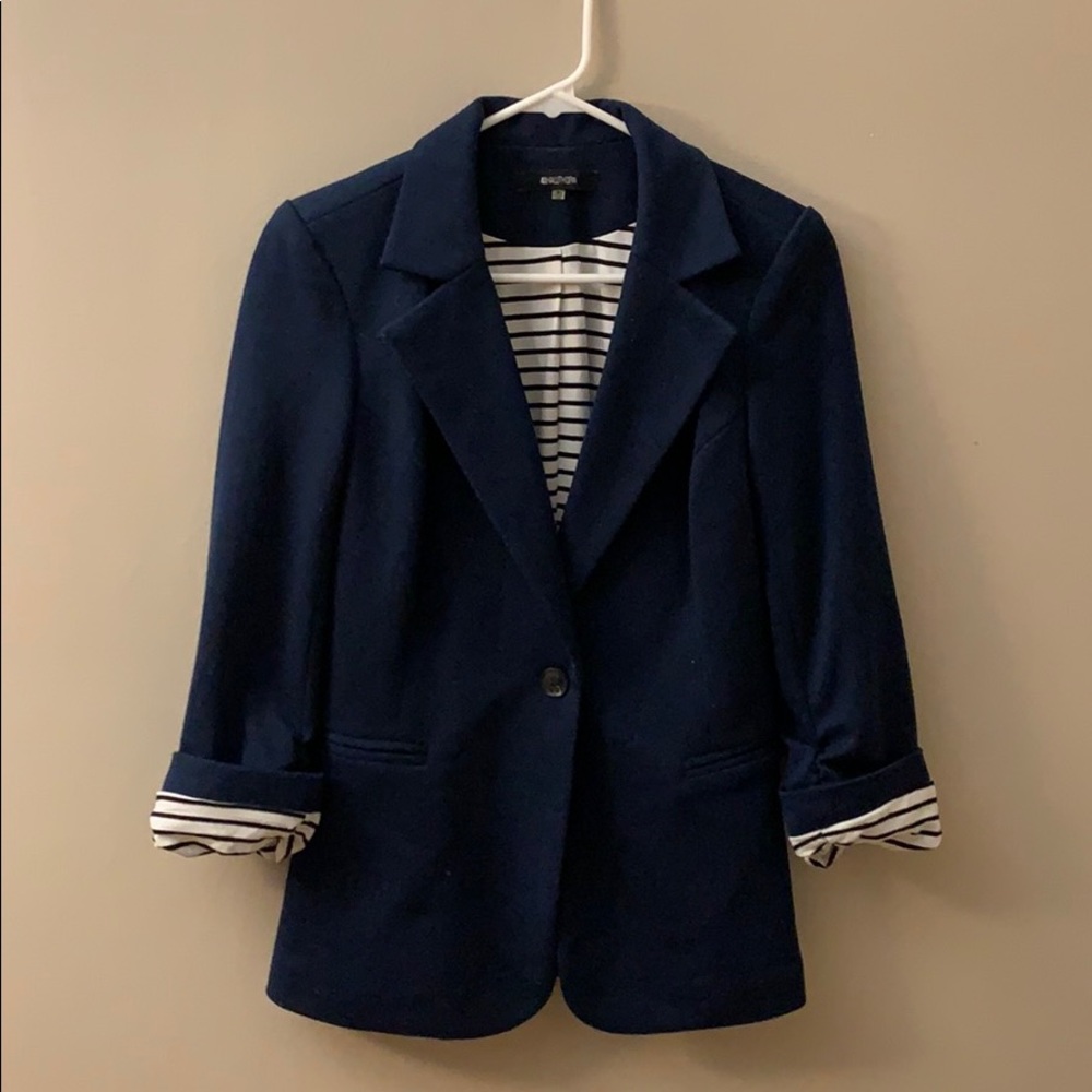 Navy blazer by 41 Hawthorn - Size Medium